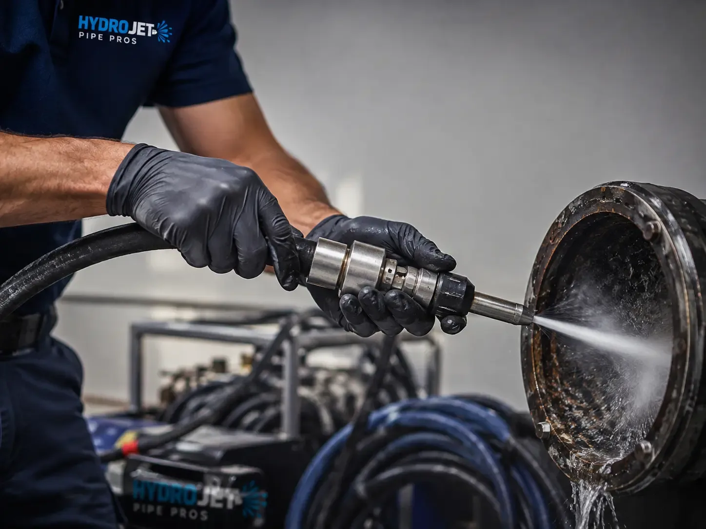 Hydro Jet Pipe Descaling in Running Springs, CA